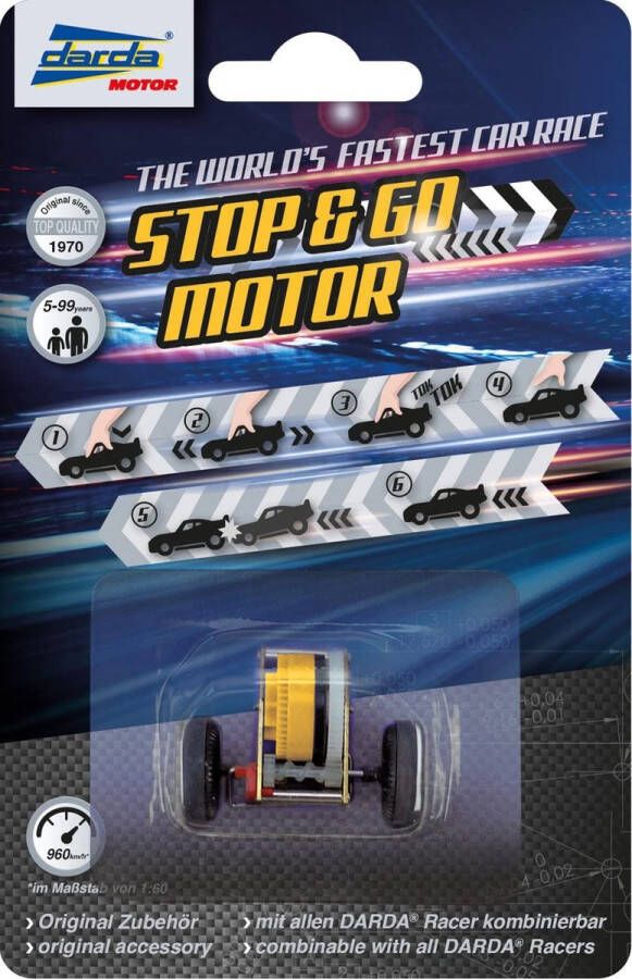 Abrar Darda Racebaan Stop & Go Motor Voor Alle Darda Auto&apos;s