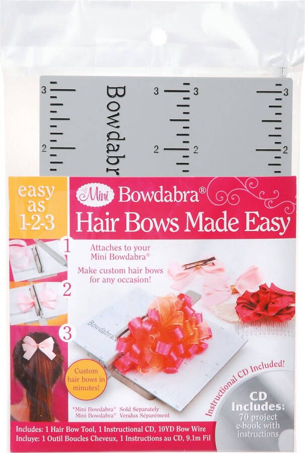 Darice Bowdabra Haarband tool voor mini Bowdabra