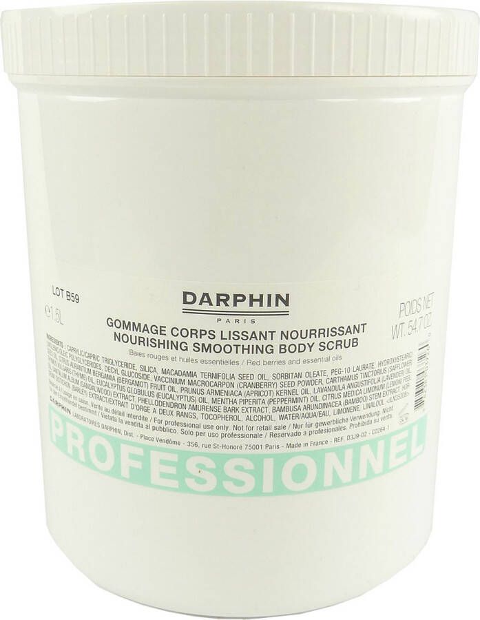 Darphin Paris Darphin Professionel Nourishing Smoothing Body Scrub Huidverzorging scrub 1500ml