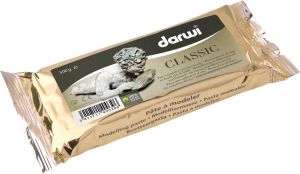 Darwi Classic Zelfdrogende Klei 500 gram Boetseerklei Wit