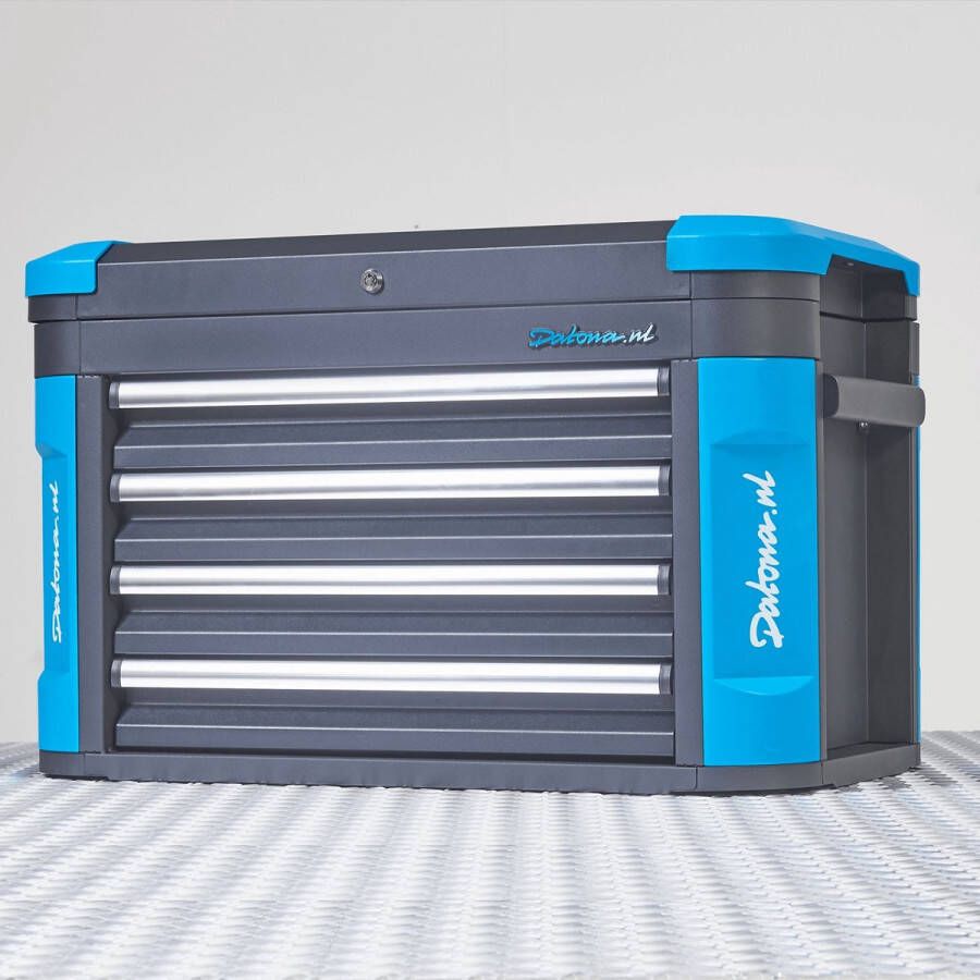 Datona Gereedschapskist L Premium serie Mat Zwart