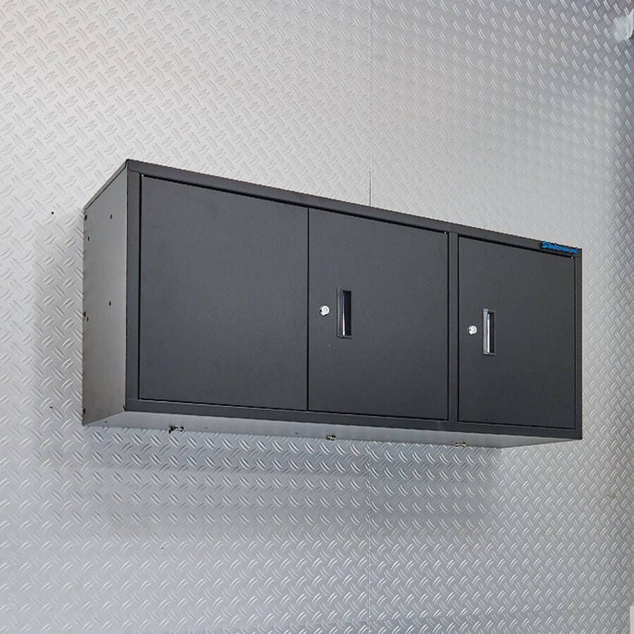 Datona Wandkast zwart 120 cm