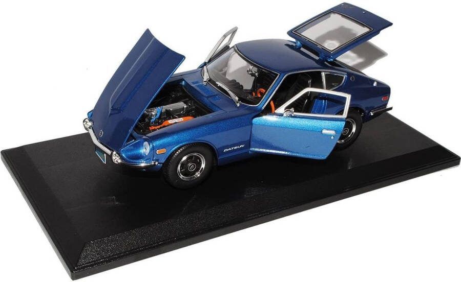Datsun Maisto 240Z 1971 blauw metalic schaalmodel 1:18