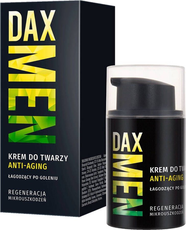 Dax Men Anti-aging gezichtscrème verzachtend na het scheren 50ml