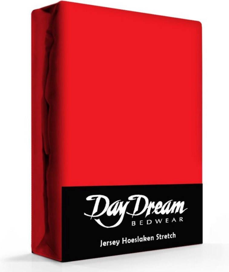 Day Dream Jersey Hoeslaken Bordeaux-140 x 200 cm