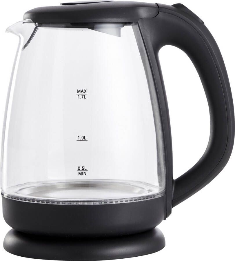Day waterkoker met glas en LED verlichting 1 7 Liter 2200W