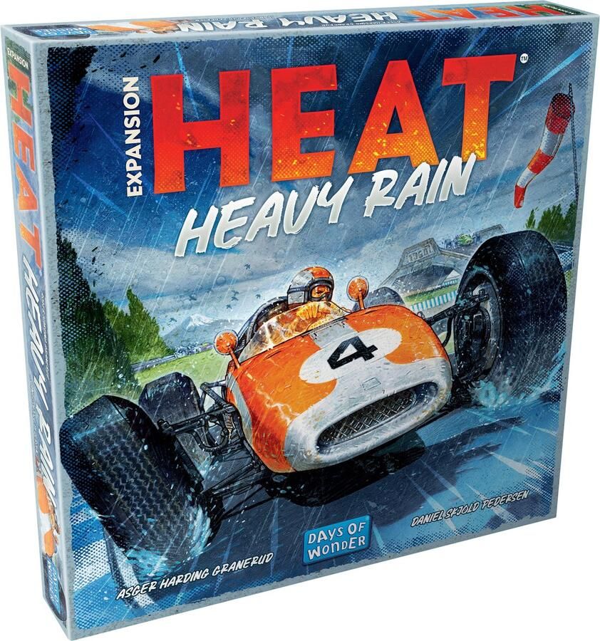 Days of Wonder Heat Heavy Rain Engelstalig Bordspel