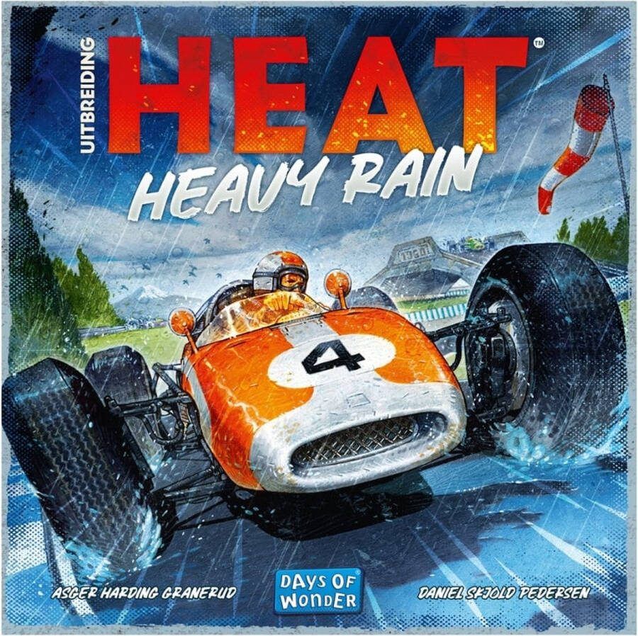Days of Wonder Heat Heavy Rain Nederlandstalig Bordspel