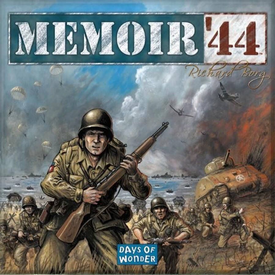 Days of Wonder Memoir '44 Engelstalig Bordspel