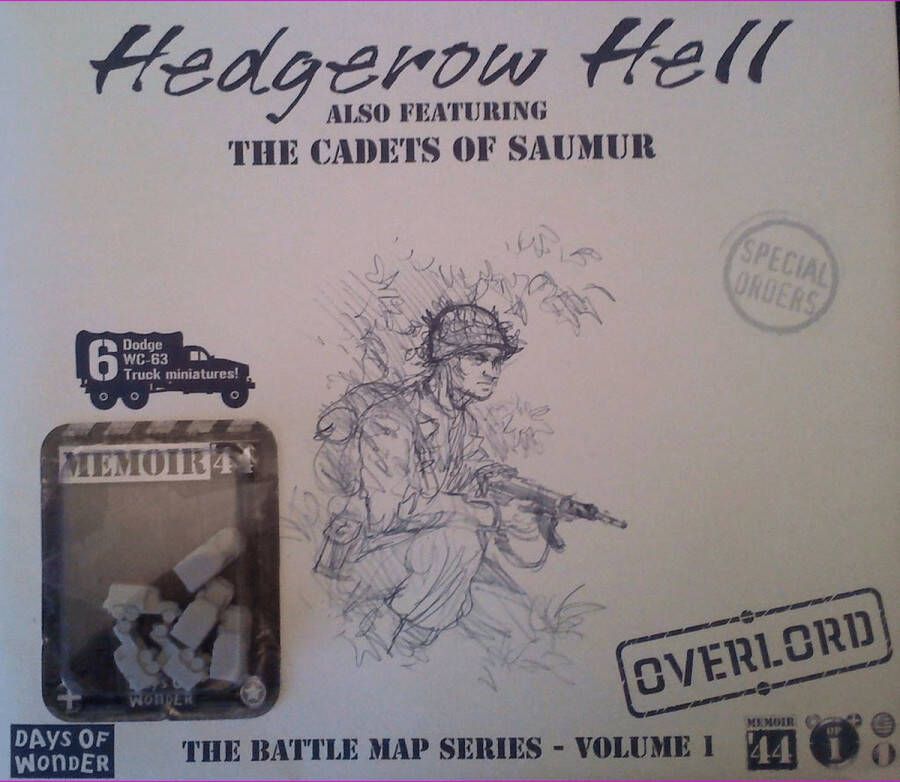 Days of Wonder Memoir '44: Hedgerow Hell Uitbreiding Bordspel