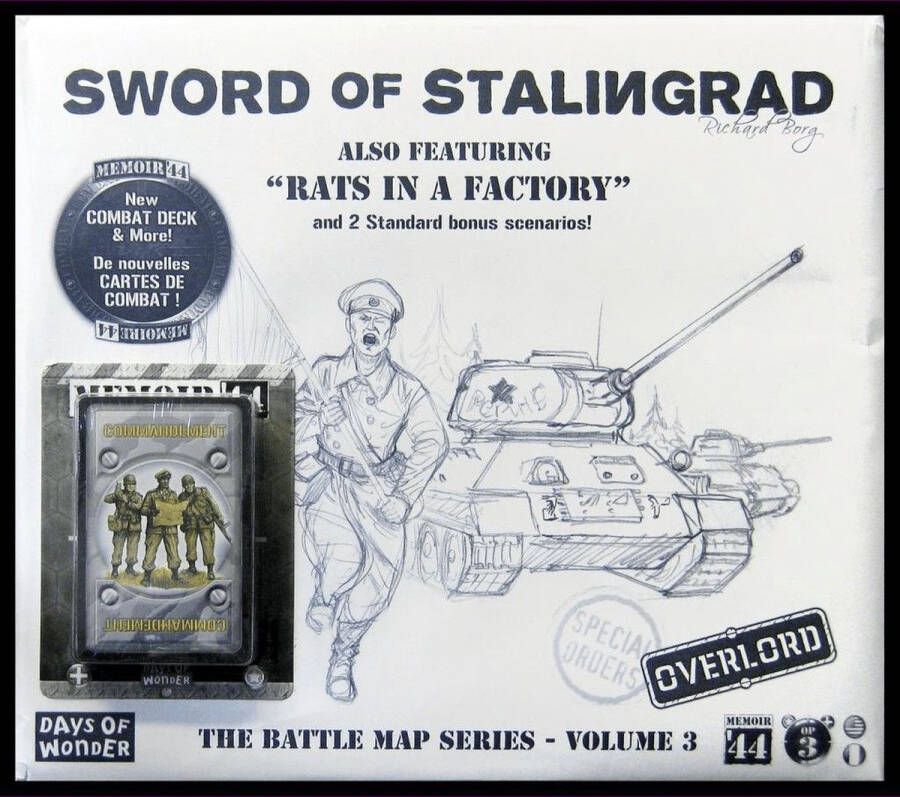 Days of Wonder Memoir '44 Map 3 Sword of Stalingrad