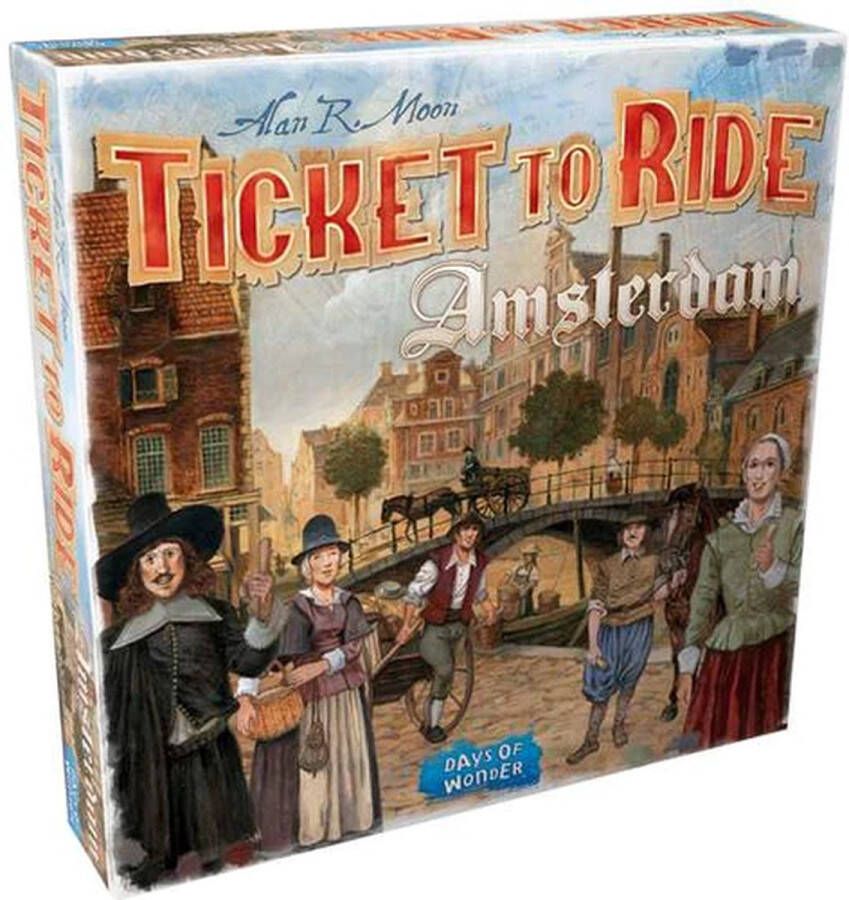 Days of Wonder Ticket to Ride Amsterdam Stedeneditie Engelstalig Bordspel