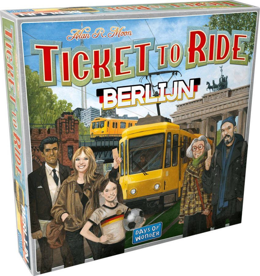 Days of Wonder Ticket to Ride Berlijn Stedeneditie Bordspel