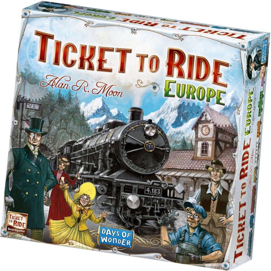 Days of Wonder Ticket To Ride Europe Engelstalig Bordspel
