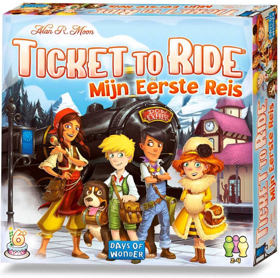 Days of Wonder Ticket to Ride Mijn Eerste Reis Bordspel Junior