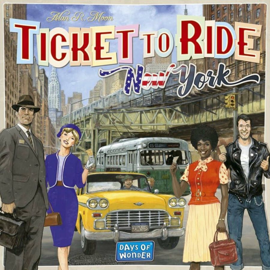 Days of Wonder Ticket to Ride New York Bordspel