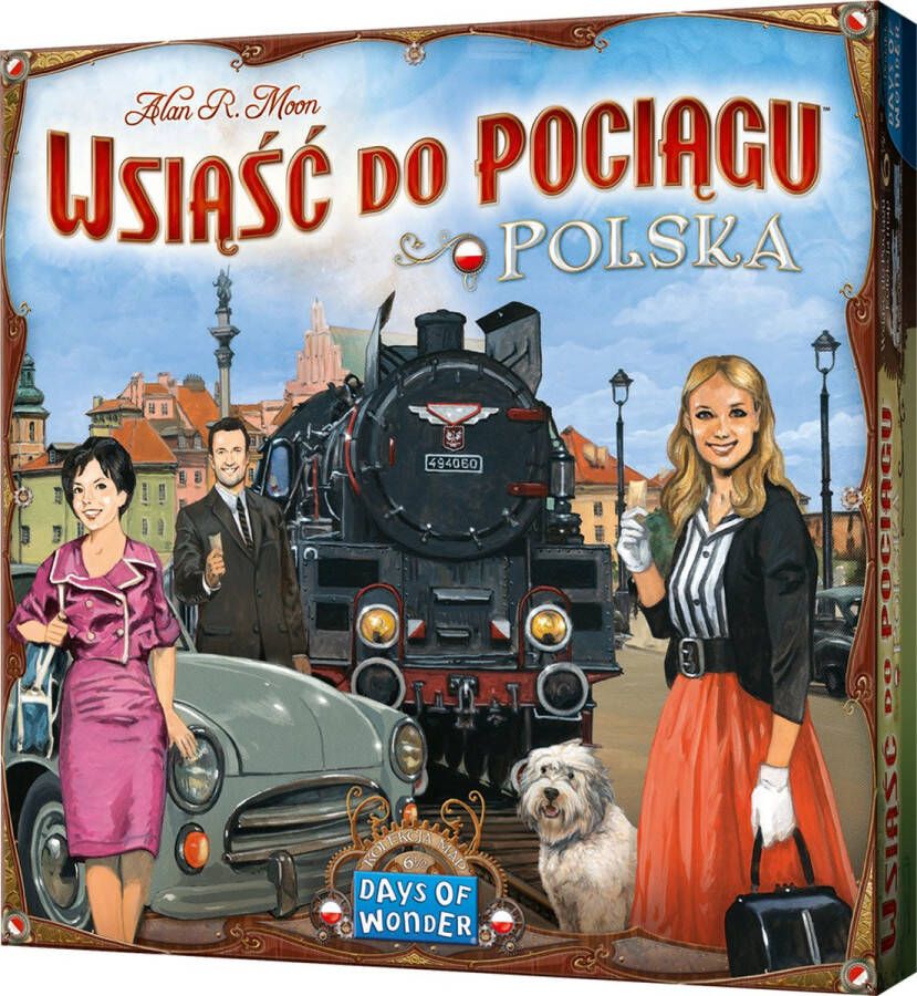 Days of Wonder Ticket to Ride Polska Uitbreiding Pools-Engelstalig Bordspel