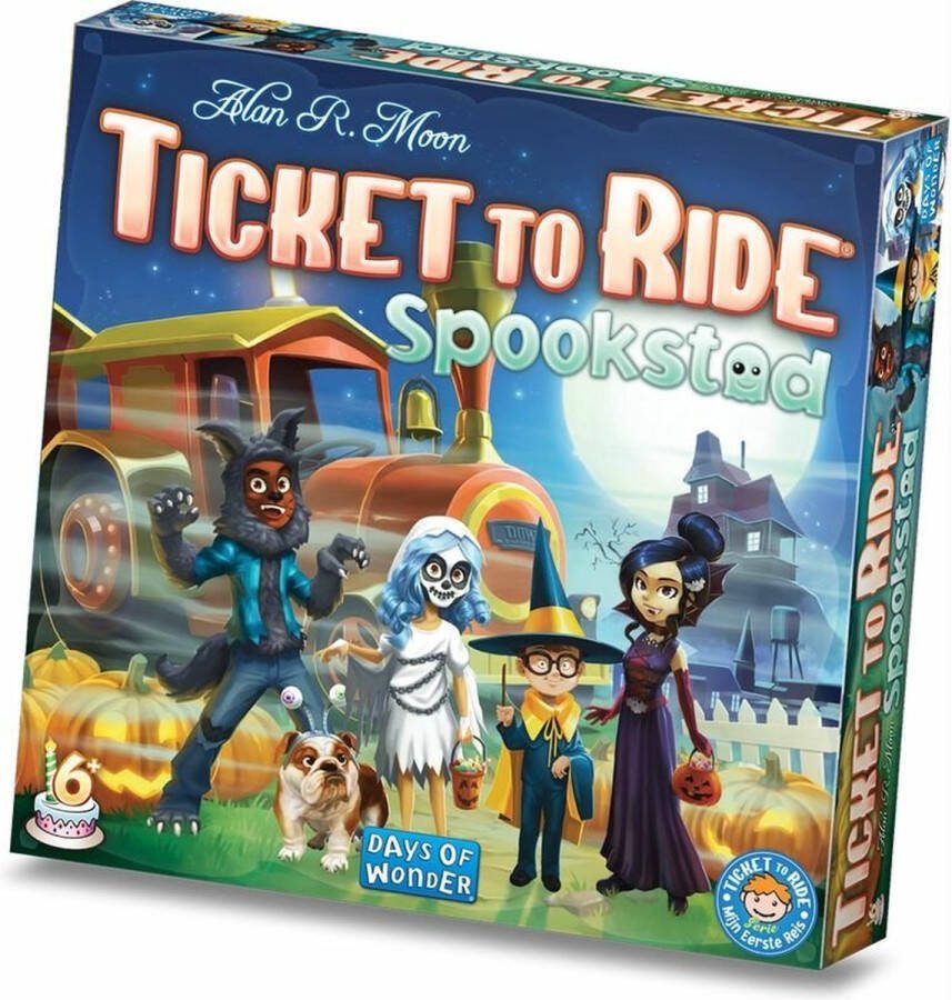 Days of Wonder Ticket To Ride Spookstad Bordspel Junior