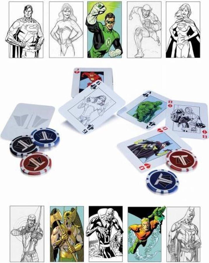 Dc Collectibles DC Comics: Justice League Starter Poker Set