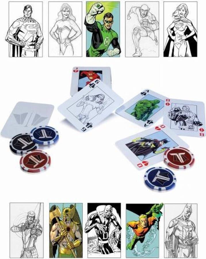 Dc Collectibles DC comics: Justice League Starter Poker Set