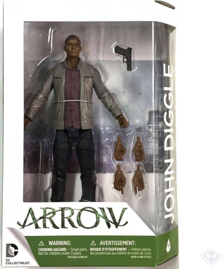 DC Comics : Arrow John Diggle Action Figure