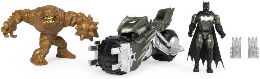 DC Comics Batman Batcycle w 2 Figures 10 cm (6055934)