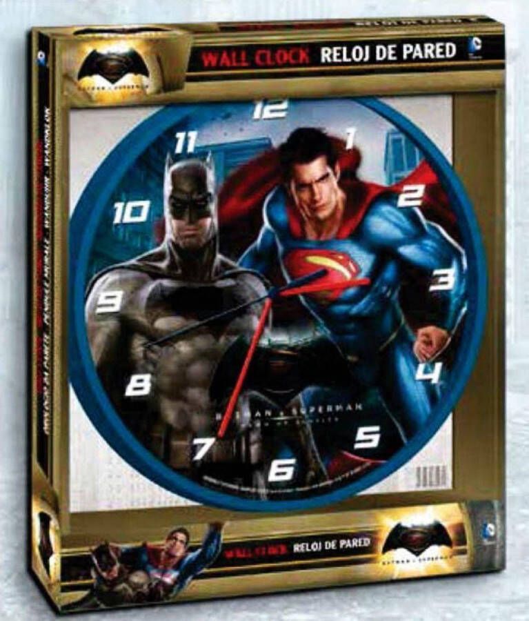 DC Comics Batman VS Superman wandklok