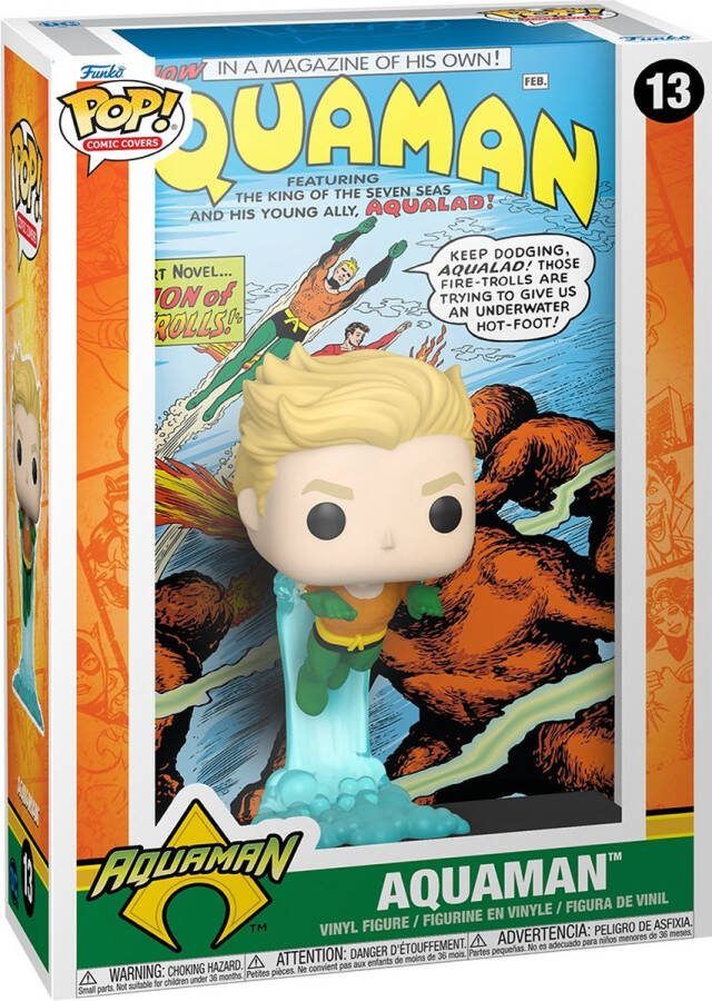 DC Comics Funko Pop! Comic Cover: Aquaman