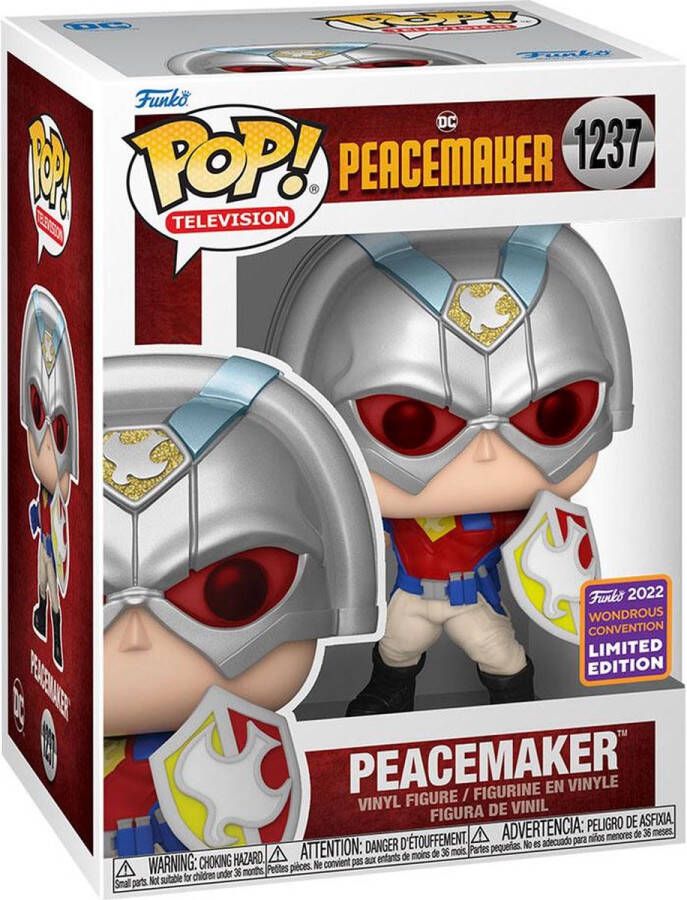 DC Comics Funko Pop! Peacemaker ; Peacemeaker #1237 2022 Wondrous convention limited edition