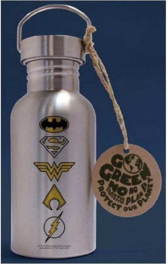 GB eye Dc Comics Drinkbeker Dc Comics Logo Rvs 500 Ml Zilver