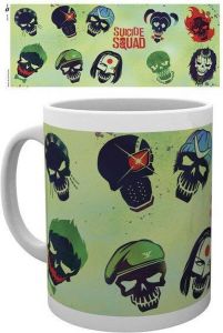 DC Comics Suicide Squad Skulls Green Mok