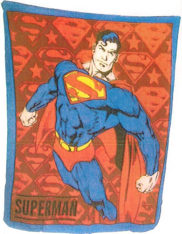 DC Comics Superman fleece deken