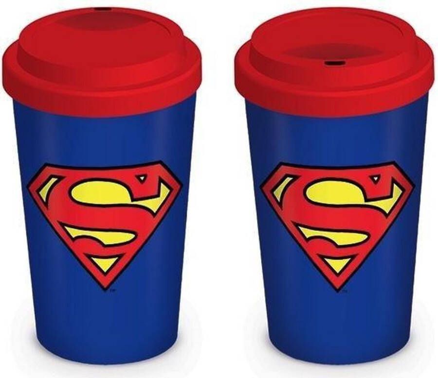 DC Comics Superman Logo Travel Mug
