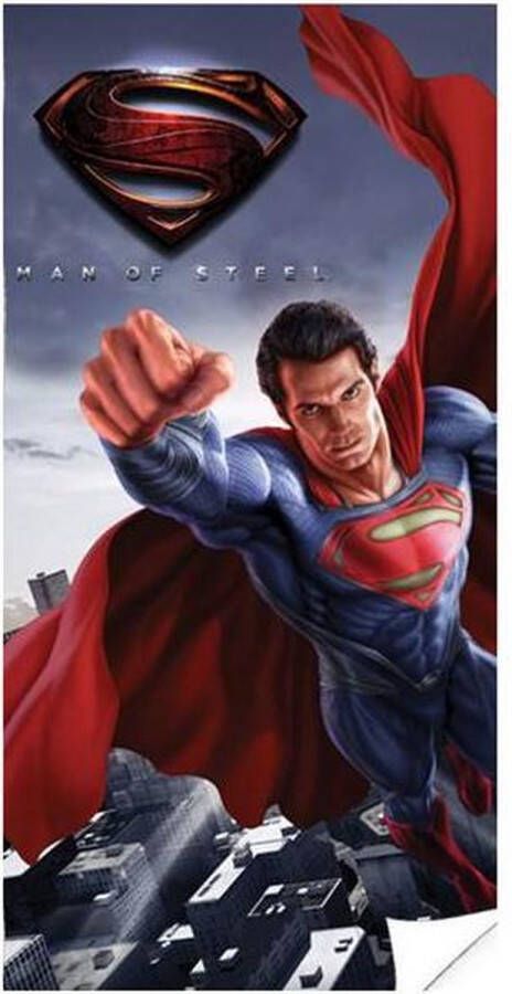 DC Comics Superman Strandlaken 100% Katoen 70x140 Cm Multi