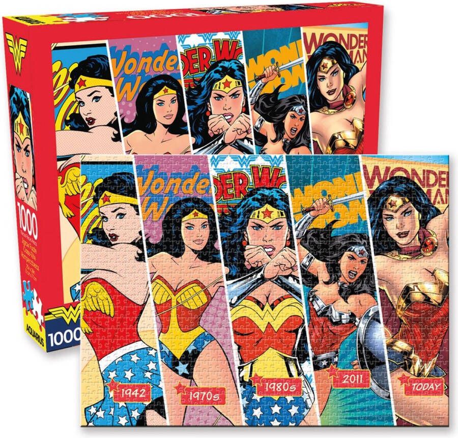 DC Comics Wonder Woman Jigsaw Puzzle Timeline (1000 pieces)