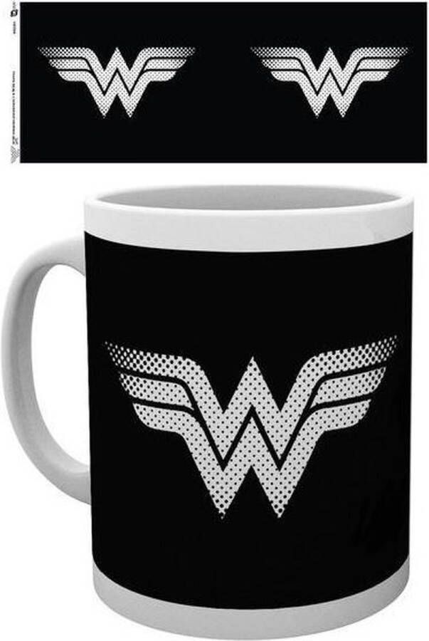 DC Comics Wonder Woman Monotone Logo Mok