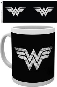 DC Comics Wonder Woman Monotone Logo Mok