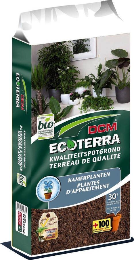 DCM Ecoterra kamerplanten potgrond 30 liter