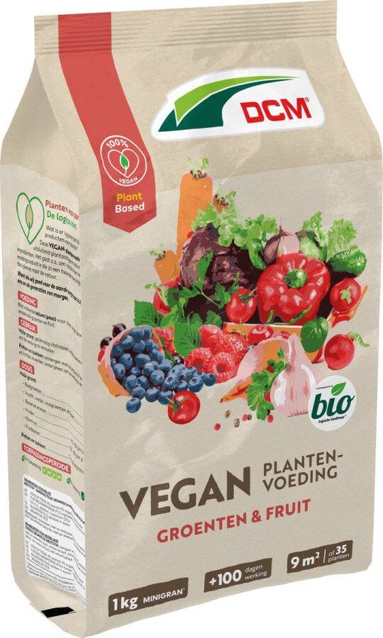 DCM VEGAN PLANTENVOEDING GROENTEN & FRUIT 1KG