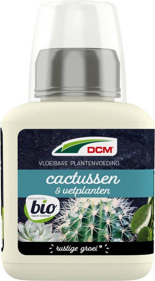 DCM Vloeibare Mest voor cactussen en vetplanten 0 25 L