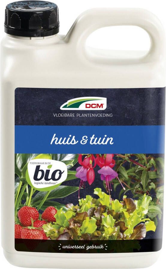 DCM Meststof Vloeibaar Huis & Tuin Siertuinmeststoffen 2.5 l Bio