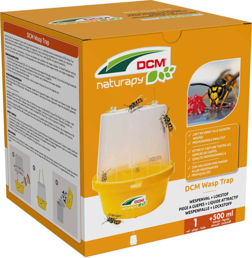 DCM Wasp Trap Wespenval + lokstof Val & feromoon 1 + 500 ml