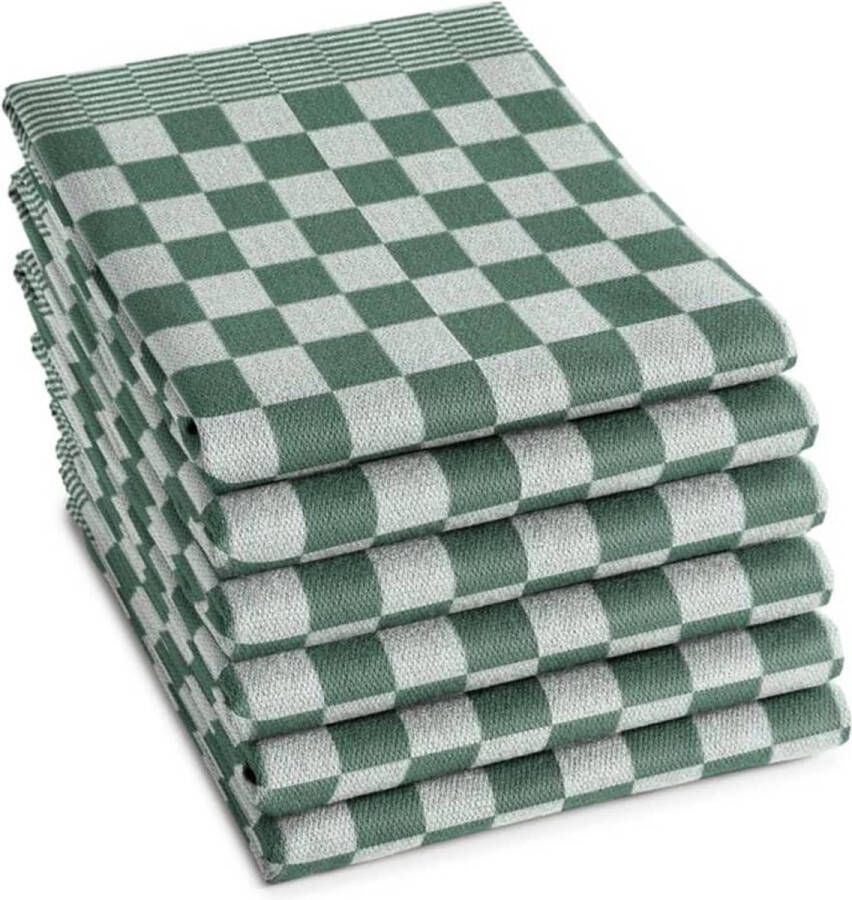 DDDDD Theedoek Barbecue 65x65 cm van 100% katoen jacquard-weefsel (set 6-delig)