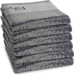 DDDDD Bread Keukendoek (Set Van 6) 100% Katoen Grey
