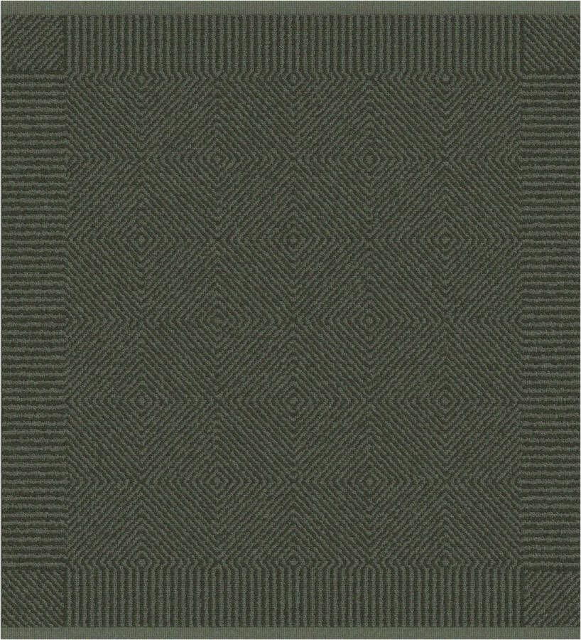 DDDDD Cisis Keukendoek Set van 6 Katoen Badstof 50x55 cm Donkergroen