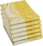 DDDDD theedoek citrus 60x65 cm yellow Brighten up your kitchen with this vibrant citrus-themed tea towel - Thumbnail 1