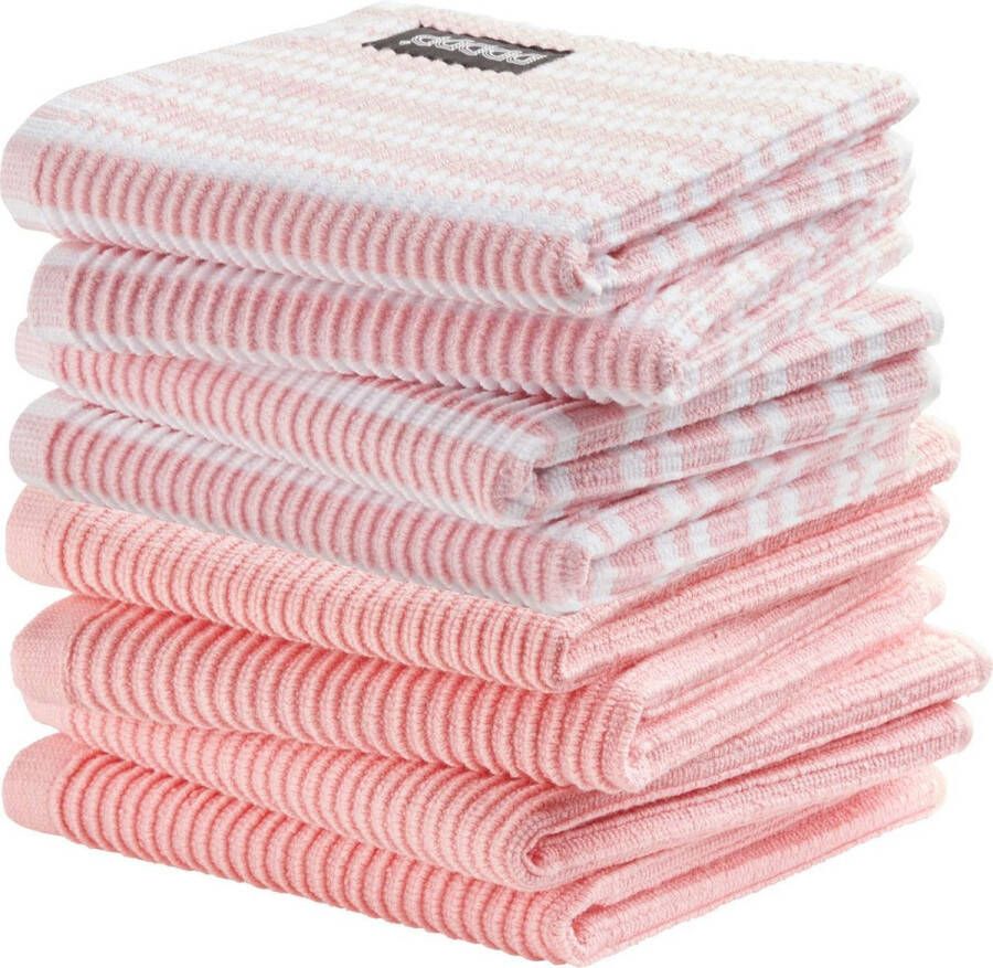 DDDDD Vaatdoek Basic Classic Combi-set: 4 basic & 4 Classic (set 8-delig)