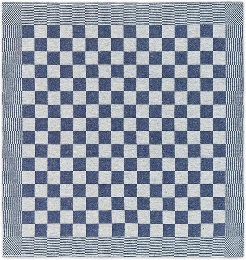 DDDDD Barbeque Theedoek 65 x 65 cm per 2 stuks Blauw