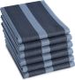 DDDDD theedoek Baxter 60x65 cm Denim 6 stuks - Thumbnail 1