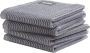DDDDD Vaatdoek Basic Clean 30x30cm neutral grey set van 4 - Thumbnail 1